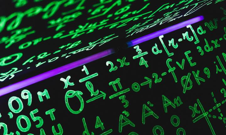 equations with UV light Photo by John Moeses Bauan on Unsplash