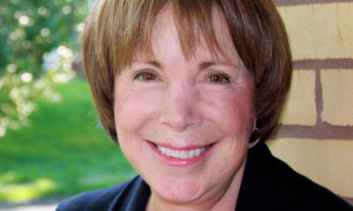 poet Marilyn Taylor smiling