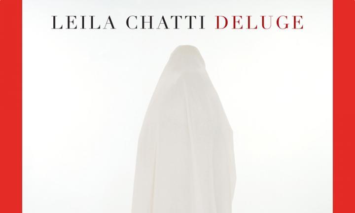 Leila Chattie Deluge Cover figure draped in white poetry book review
