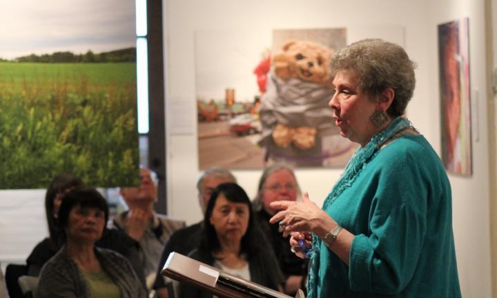 Susan Elbe at Roadside Memorial Reading