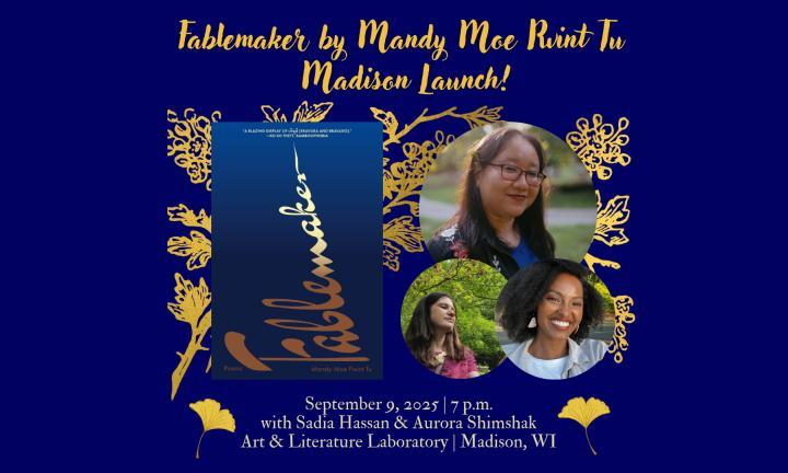Book launch for Fablemaker by Mandy Moe Pwint Tu