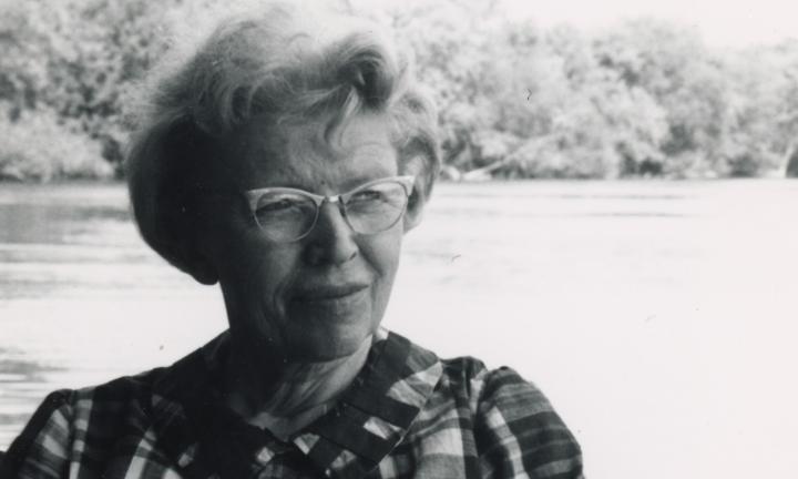 Poet Lorine Niedecker in the PBS Wisconsin series, Welcome Poets