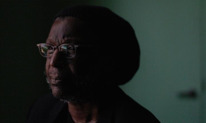 Cornelius Eady wearing glasses