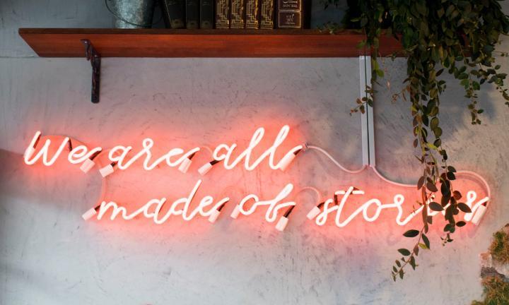 We are all made of stories Photo by S O C I A L . C U T on Unsplash
