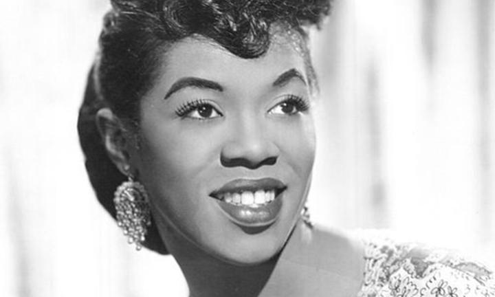 Singer Sarah Vaughan