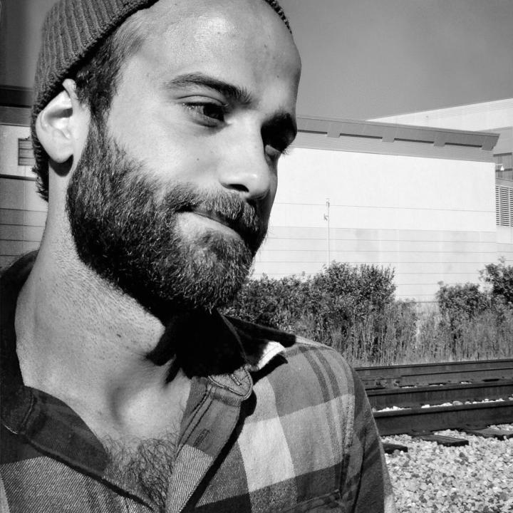 black and white picture of Barrett Swanson