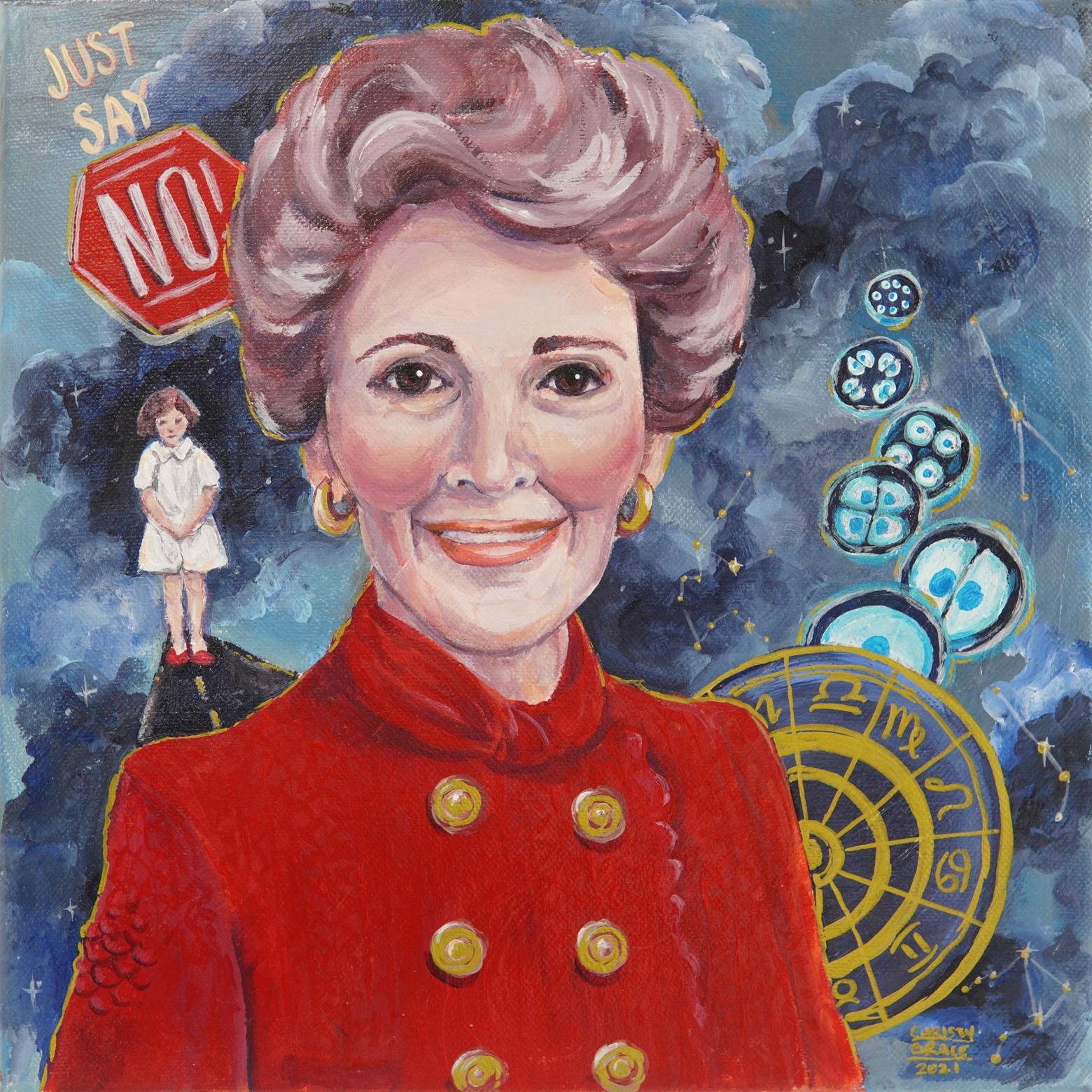 Nancy Reagan by Christy Grace